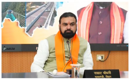 रक्षाबंधन पर मुख्यमंत्री सम्राट चौधरी का बड़ा एलान;  बिहार में होगी महिला विवि की स्थापना, छात्राएं, प्रोफेसर और वीसी.. सब महिलाएं होंगी 