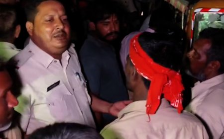 रंगदारी न देने पर गरीब ट्रक ड्राइवर की पटना के गोदाम में पीटकर हत्या; ड्राइवर एसोसिएशन उतरा सड़क पर, शव रख प्रदर्शन...भारी बवाल