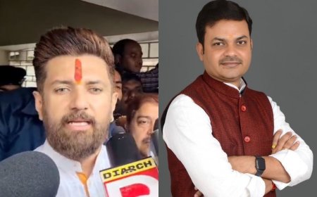  दिल्ली चप्पल कांड पर चिराग पासवान के तेवर सख्त; कहा-संजय सिंह दोषी मिले तो मंत्री ही नहीं, पार्टी से भी होंगे बेदखल