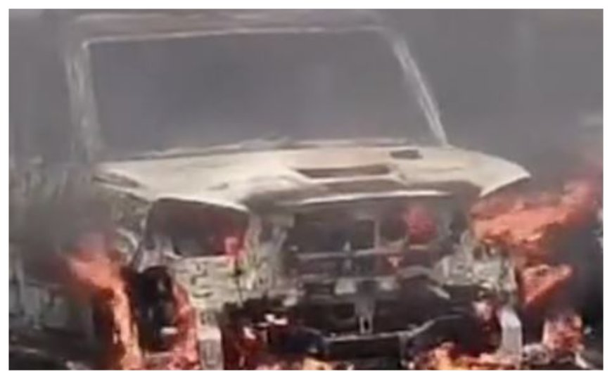 पटना में जीरो माइल के पास तेज रफ्तार बस ने युवक को रौंदा, गुस्साए लोगों ने दो पुलिस वाहन समेत दस गाड़ियां फूंकी 