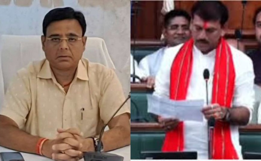 लोजपा (रा.) के जांच दल ने ईओ विमल कुमार के परिजनों से की मुलाकात, पत्नी ने विधायक सोनू सिंह पर लगाया था 50 लाख रंगदारी मांगने का आरोप