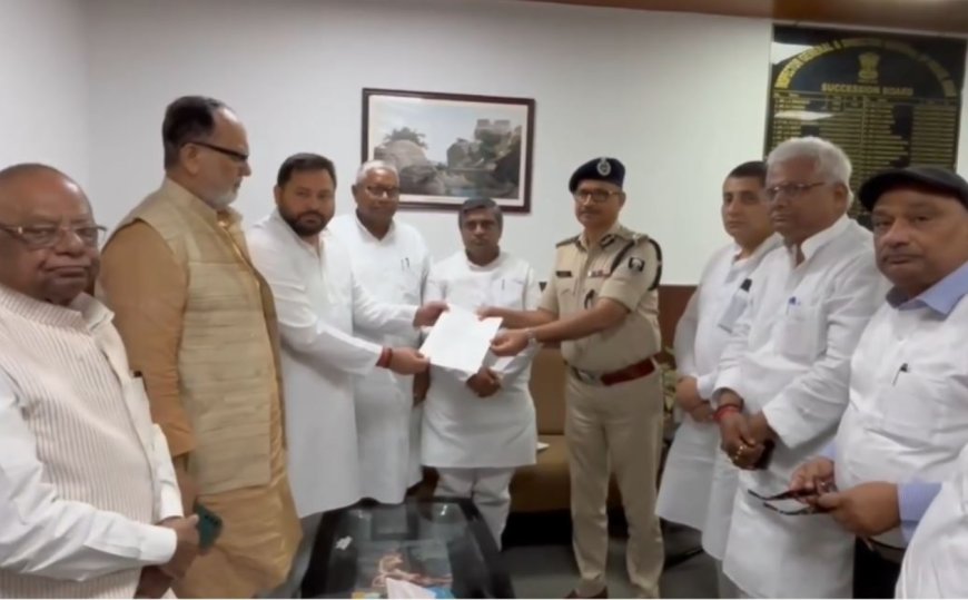 सिवान में छात्रों पर एके-47 से फायरिंग मामले में भड़के तेजस्वी, डीजीपी से की मुलाकात; पूछा-किसके आदेश पर चली गोली?