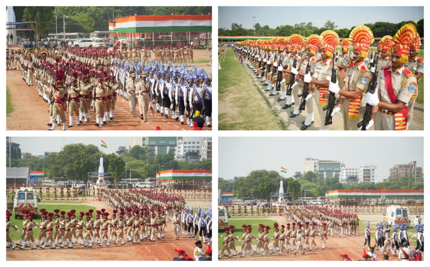 15 अगस्त के राजकीय समारोह की सभी तैयारियां पूरी, 13 विभागों की झांकियां एवं 20 परेड टुकड़ियां लेंगी भाग