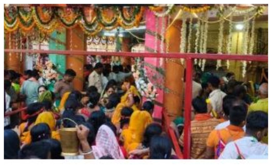 मधेपुरा के सिंहेश्वर धाम में सावन की अंतिम सोमवारी पर जलाभिषेक के दौरान भगदड़, पुलिसकर्मी समेत नौ घायल, महिला का सिर फटा
