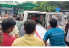 भागलपुर में तेज रफ्तार अनियंत्रित बस ने बाइक सवार तीन युवकों को रौंदा, बाइपास फोरलेन पर हुआ बड़ा हादसा