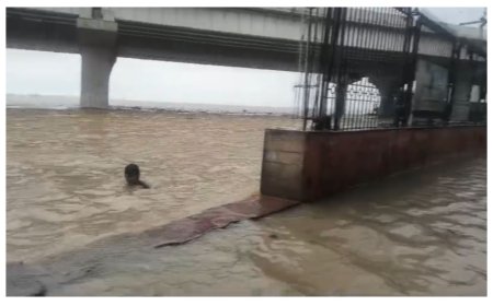 पटना में गंगा रौद्र रूप में : खतरे के निशान से 1.11 मीटर ऊपर बह रही नदी; दियारा जलमग्न, कई रास्तों पर आवाजाही ठप