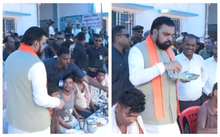 वैशाली और सारण में बाढ़ पीड़ितों के बीच पहुंचे मुख्यमंत्री सम्राट चौधरी; अपने हाथों से खिलाया खाना, साथ बैठकर खाया