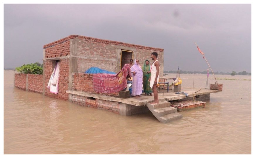 पटना में गंगा नदी ने तोड़ा दस साल का रिकाॅर्ड; नौ नदियां खतरे के निशान से उपर, बिहार के 11 जिलों की 201 पंचायतें बाढ़ से प्रभावित