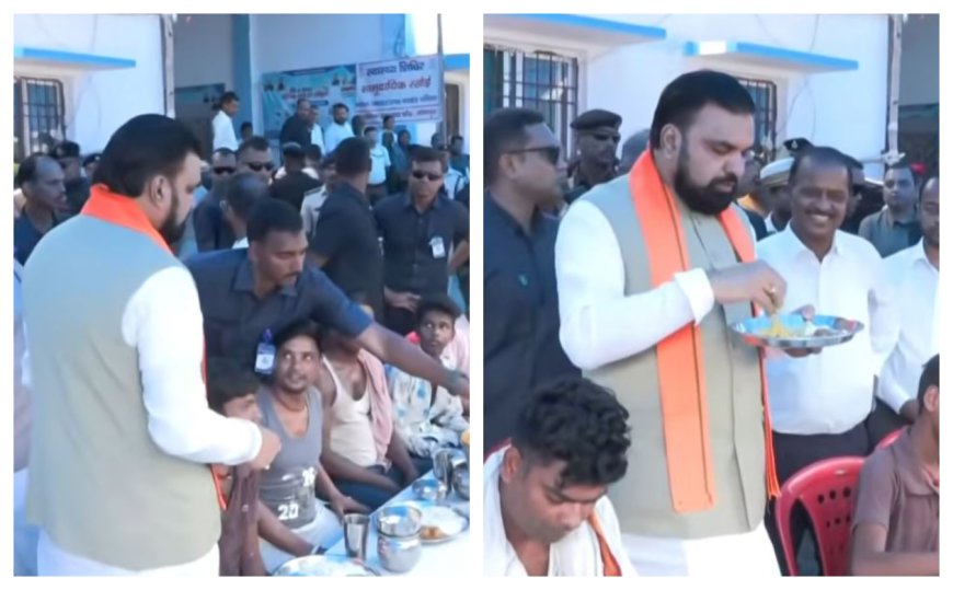 वैशाली और सारण में बाढ़ पीड़ितों के बीच पहुंचे मुख्यमंत्री सम्राट चौधरी; अपने हाथों से खिलाया खाना, साथ बैठकर खाया